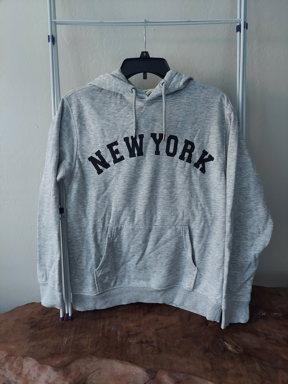 Cotton New York Hoodie Sweatshirt